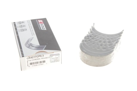 Вкладиші шатунні Citroen Jumper/Jumpy/Peugeot Boxer/Expert 1.9 TD 94-02 (+0.30) (opt-om) King CR4217CP0.3