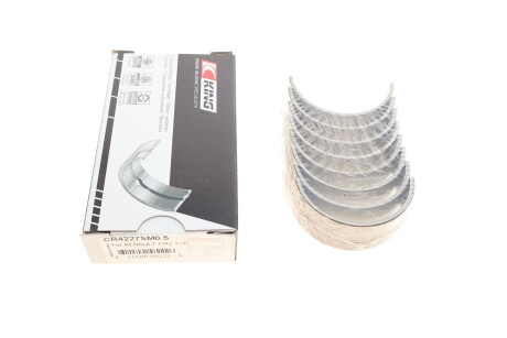 Вкладиші шатунні Renault Trafic 1.9dCi/2.0 16V 01- (+0.50) UA63 King CR4227SM0.5