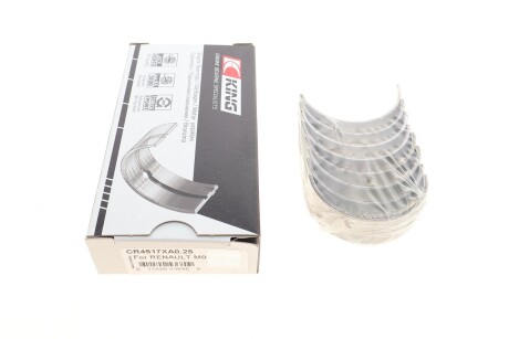 Вкладиші шатунні Renault Trafic 2.0 dCi 06- (+0.25) UA63 King CR4517XA0.25