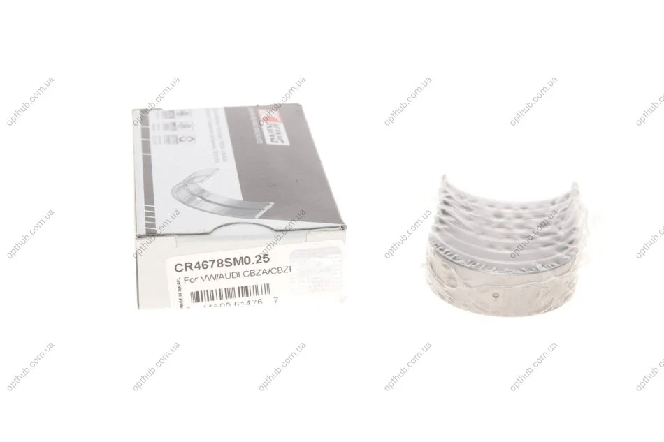 Вкладиши шатунни VW Caddy III 1.2 TSI 10-15 (+0.25) KING UA63 King CR4678SM0.25 (фото 1)