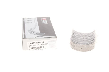 Вкладиші шатунні VW Caddy III 1.2 TSI 10-15 (+0.25) UA63 King CR4678SM0.25