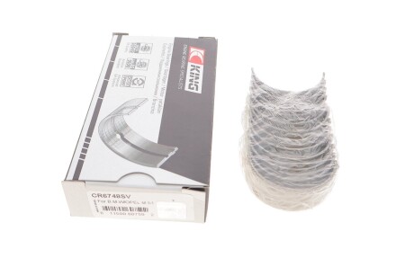 Підшипники ковзання шатунні King CR6748SV