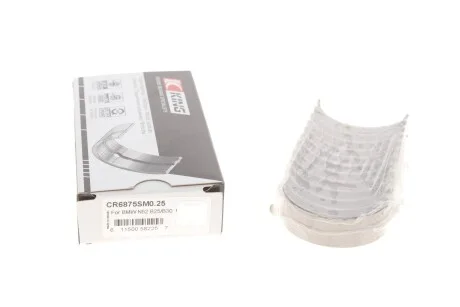 Вкладиші шатунні BMW 3 (E90)/5 (E60/F10)/7 (E65-E67/F01-F04) 04-15 N52/N53 (+0.25) KING UA63 King CR6875SM0.25