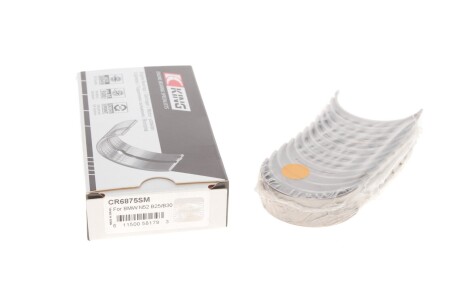 Вкладиші шатунні BMW 3 (E90)/5 (E60/F10)/7 (E65-E67/F01-F04) 04-15 N52/N53 (STD) UA63 King CR6875SM