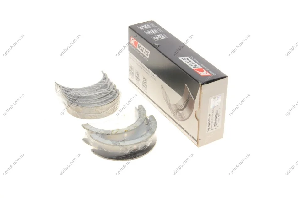 Вкладиши коринни Opel Vectra 2.5 V6 93-00 (+0.25) KING UA63 King MB4049SI0.25 (фото 1)