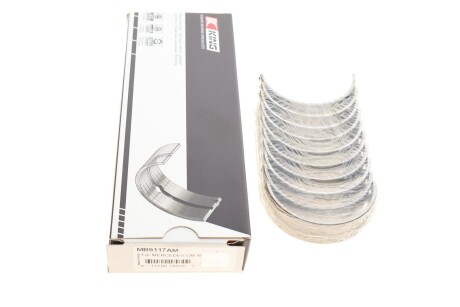 Вкладиші корінні MB Sprinter/Vito CDI (M102/M111/OM601/OM604) (STD) UA63 King MB5117AM