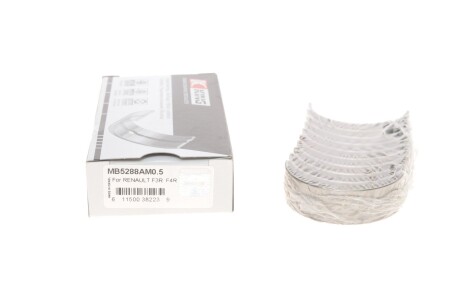 Вкладиші корінні Renault Master/Trafic 1.9dCi 01- (+0.50) UA63 King MB5288AM0.5