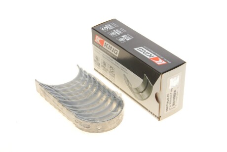 Вкладиші корінні Renault Master 2.3 dCi 11- (+0.25) (opt-om) King MB5708SI0.25