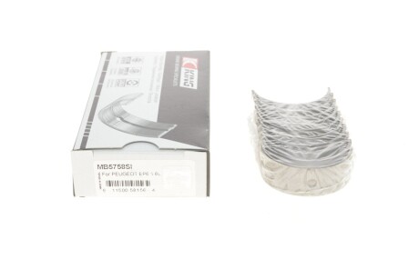 Вкладиші корінні Citroen Berlingo/Peugeot Partner1.6 VTi 09- (STD) UA63 King MB5758SI