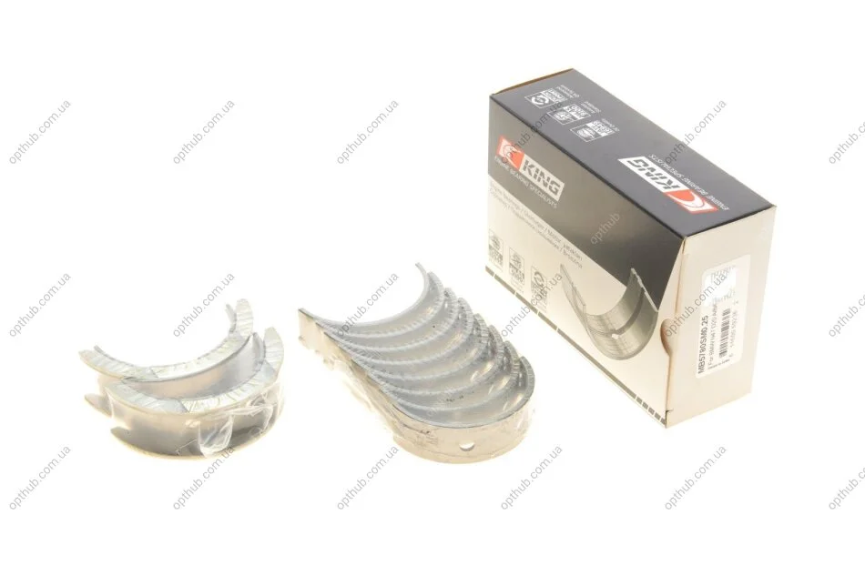 Подшипники скольжения коренные KING King MB5780SM0.25 (фото 1)