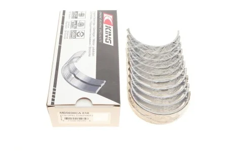 Вкладиші корінні Opel Astra/Vectra/Zafira 1.9 CDTI 04-15 (+0.25) KING UA63 King MB5830CA 010