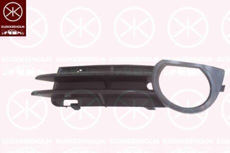 Решітка бамперу, лів. передн. KLOKKERHOLM 0026911A1