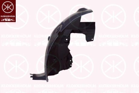 Підкрилок ніша колеса пластик KLOKKERHOLM 6011386