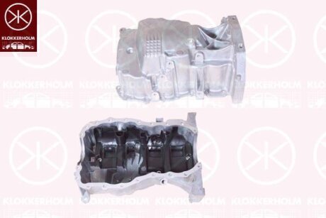 Піддон оливний алюмінієвий KLOKKERHOLM 6041475