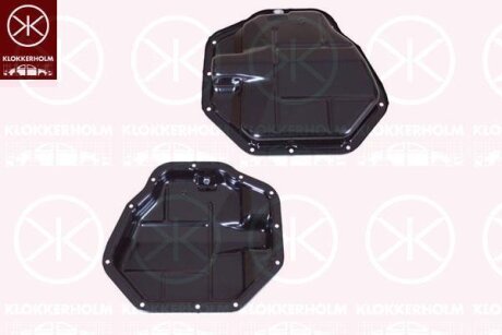 Поддон масляный, нижняя часть, металлический KLOKKERHOLM 6041476