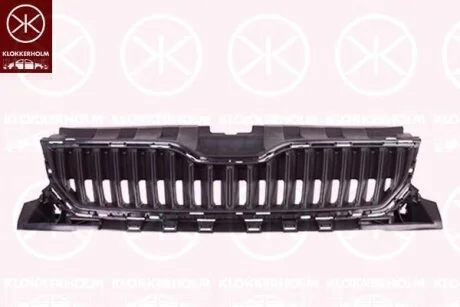 Облицювання радіатора переднє темно-сіре KLOKKERHOLM 7516991A1