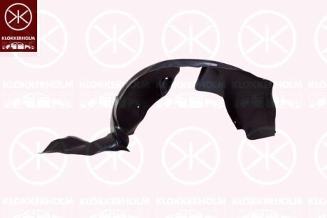 Підкрилок ніша колеса пластик KLOKKERHOLM 9548388