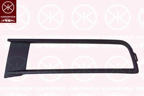 Решетка бампера левая передняя KLOKKERHOLM 9551913