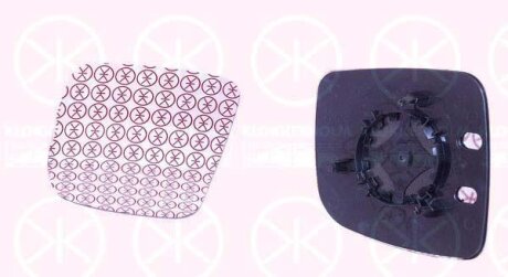 Скло дзеркала, дзеркало заднього огляду, асферичне KLOKKERHOLM 95681061