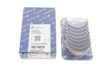 Вкладиші шатунні Renault Kangoo II/Megane IV 1.5DCI 08- (+0.25) UA63 KOLBENSCHMIDT 37161610