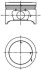 Поршень двигуна KOLBENSCHMIDT 40161600 (фото 1)