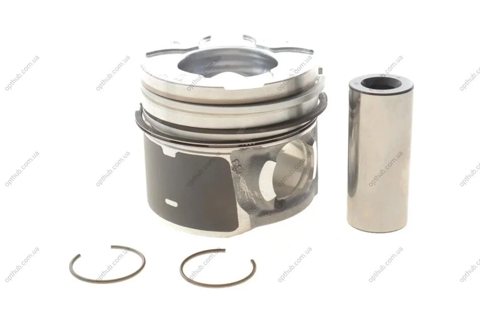 Поршень з кільцями PSA/FORD 75,50 1.6 TDCi 16V DV6UTED4/G8DA/HHDA Euro 4 (вир-во KS) KOLBENSCHMIDT 40179610 (фото 1)