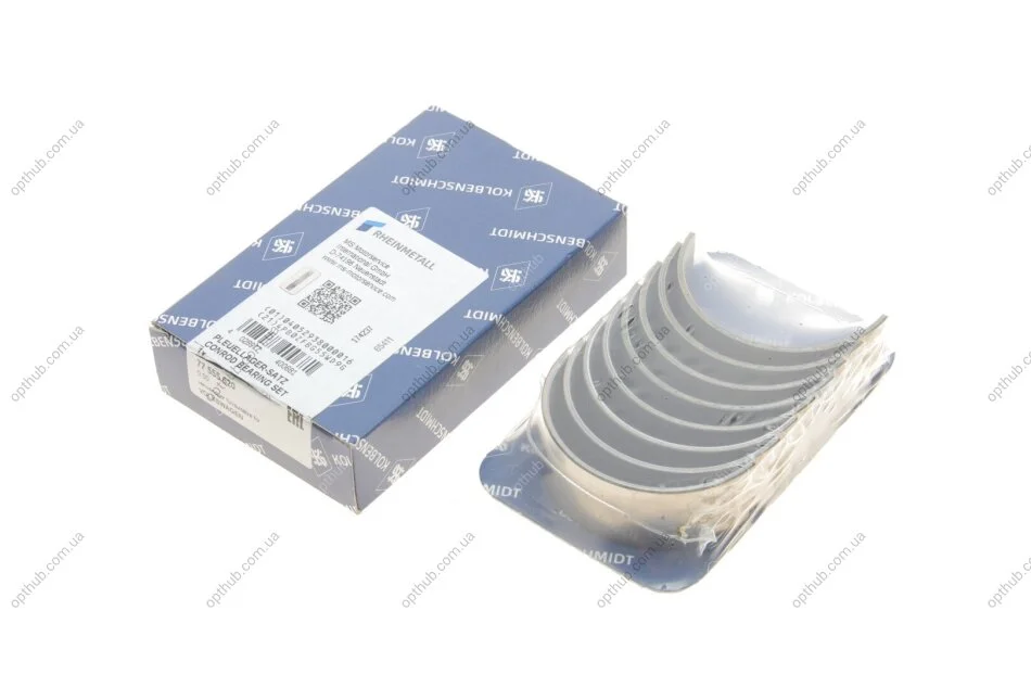 Вкладыши шатунные VAG 1.9TDI/2,0TDI SPUTTER (пр-во KS) KOLBENSCHMIDT 77555620 (фото 1)