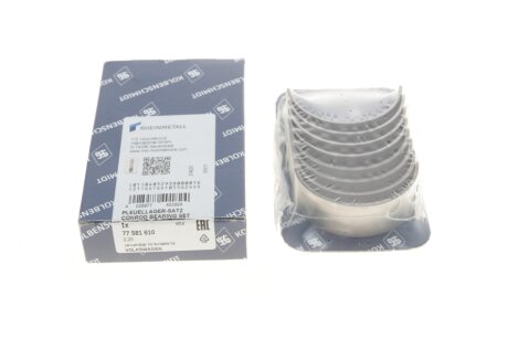 Вкладиші шатунні VAG 0,25 1,8 20V/2,0 FSi/TFSi 16V (KS) C.I.U KOLBENSCHMIDT 77581610