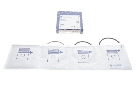 Кильця поршневи Fiat Doblo 10-/Opel Astra J 09-/Insignia A 2.0 D/CDTi 08- (83.4mm/+0.40) UA63 KOLBENSCHMIDT 800075410040