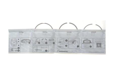 Кільця поршневі KOLBENSCHMIDT 800123310000