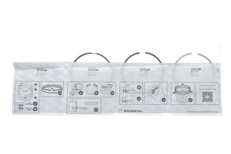 Кольца поршневые KOLBENSCHMIDT 800128110000