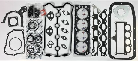 Комплект прокладок из разных материалов FULL SET LANOS/NUBIRA 1.6 DOHC A16DMS Б/А ПР. ГОЛ. Корея 93740207NA