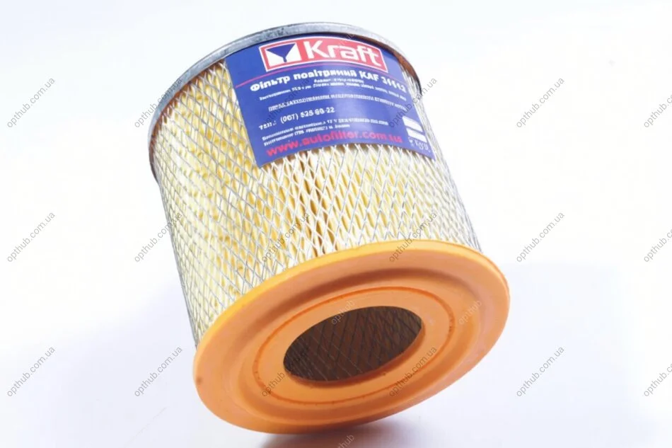 Фільтр повітряний УАЗ 452,469 низький (елемент) (вироб-во Kraft) KRAFT 31512-1109080 (фото 1)