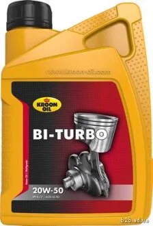 Масло моторное BI-TURBO 20W-50 1л МИНЕР BI-TURBO 20W50 1L (API SL/CF, ACEA A3/B3) KROON OIL 00221