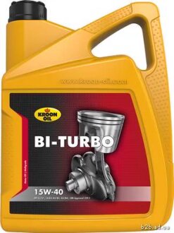 Олива моторна BI-TURBO 15W-40 5л МИНЕР BI-TURBO 15W-40 5L (API SL/CF, ACEA A3/B3, A3/B4, MB 229.1) KROON OIL 00328