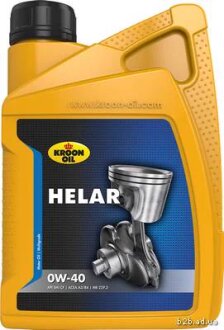 Олива моторна HELAR 0W-40 1л KROON OIL 02226