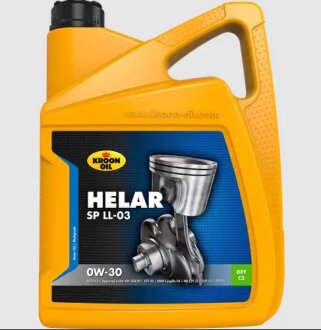 Олива моторна HELAR SP 0W-30 5л KROON OIL 20027