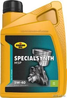 Масло моторное SPECIALSYNTH MSP 5W-40 1л СИНТ SPECIALSYNTH MSP 5W40 1L (API SM/CF,ACEA A3/B4/C3,VW 505.01 KROON OIL 31257