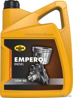 Олива моторна EMPEROL DIESEL 10W-40 5л ПОЛУСИНТ EMPEROL DIESEL 10W-40 5L (ACEA A3/B3, API SL/CF, MB 229. -ua KROON OIL 31328