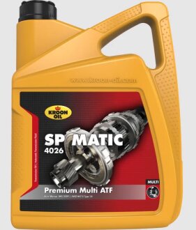 Олива трансмісійна SP MATIC 4026 5л 5 L CAN KROON-OIL SP MATIC 4026 KROON OIL 32378