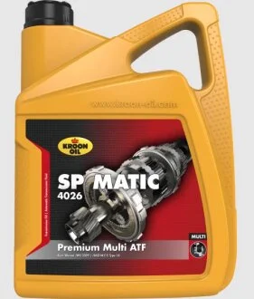 Масло трансмиссионное SP MATIC 4026 5л 5 L CAN KROON-OIL SP MATIC 4026 KROON OIL 32378