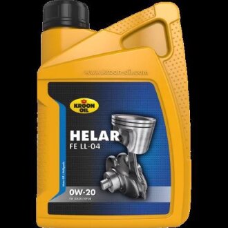 Олива моторна Helar FE LL-04 0W-20 1л 1 L / HELAR FE LL-04 0W-20 VW 508.00/509.00 KROON OIL 32496