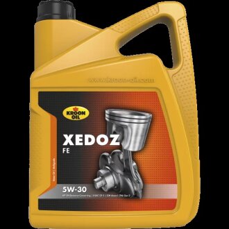 Олива моторна XEDOZ FE 5W-30 5л 5 L / XEDOZ FE 5W-30 / ILSAC GF-5, FORD M2C946-A, GM DEXOS1 (TM) GEN 2 KROON OIL 32832