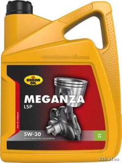 Олива моторна MEGANZA LSP 5W-30 5л СИНТ MEGANZA LSP 5W-30 5L (ACEA C4, RN0720) KROON OIL 33893