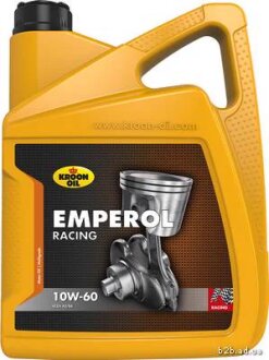 Олива моторна EMPEROL RACING 10W-60 5л СИНТ EMPEROL RACING 10W-60 5L (API SL/CF, ACEA A3/B4) KROON OIL 34347