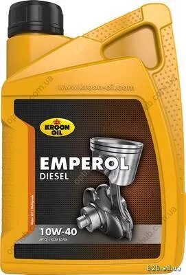 Олива моторна EMPEROL DIESEL 10W-40 1л ПОЛУСИНТ EMPEROL DIESEL 10W40 1L (ACEA A3/B3, API SL/CF, MB 229. -ua KROON OIL 34468 (фото 1)