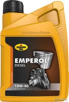 Олива моторна EMPEROL DIESEL 10W-40 1л ПОЛУСИНТ EMPEROL DIESEL 10W40 1L (ACEA A3/B3, API SL/CF, MB 229. -ua KROON OIL 34468