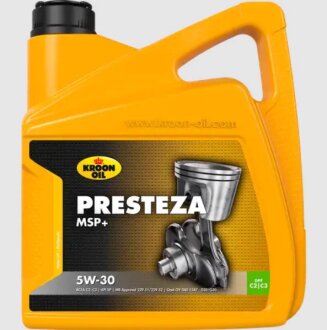 Олива моторна PRESTEZA MSP 5W-30 4л МАСЛО МОТ СИНТ PRESTEZA MSP 5W30 4*4L / ACEA C3/API SN/MB 229.51/VW KROON OIL 35137