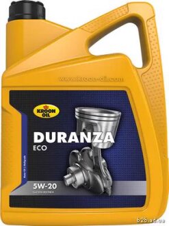 Олива моторна DURANZA ECO 5W-20 5л СИНТ DURANZA ECO 5W20 5L; ACEA A1/B1, API SN, FORD WSS-M2C948-B /ДЛЯ KROON OIL 35173