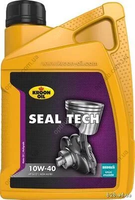 Олива моторна SEAL TECH 10W-40 1л МАСЛО МОТ ПОЛУСИНТ SEAL TECH 10W-40 1L -ua KROON OIL 35464 (фото 1)